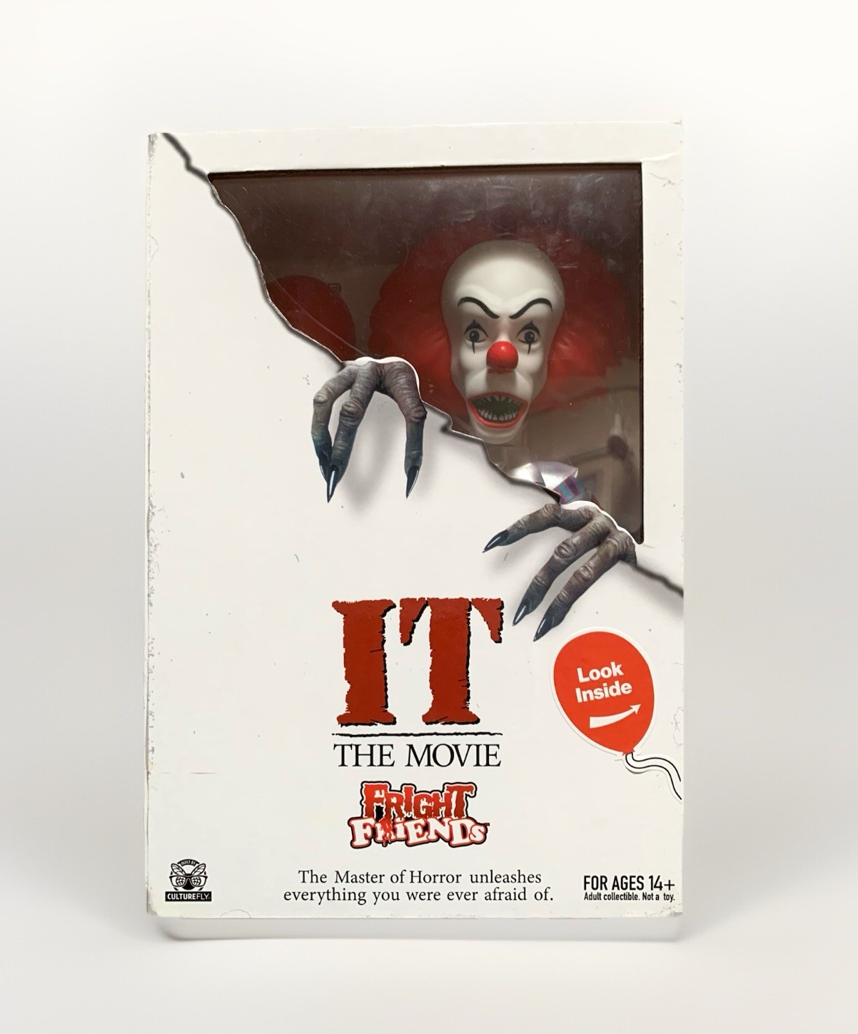 Culturefly Fright Friends IT Movie Pennywise bambola/palloncino rosso/SS Georgie Boat