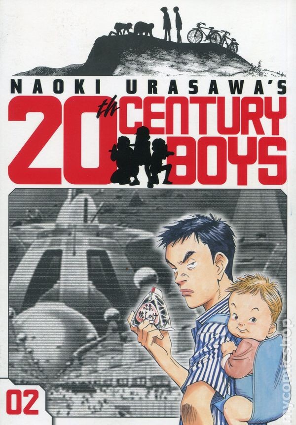 20th Century Boys GN di Naoki Urasawa 2-1ST FN 2009 Immagine Stock