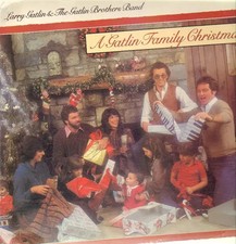 LP Larry Gatlin & The Gatlin Brothers Band A Gatlin Family Christmas NEAR MINT