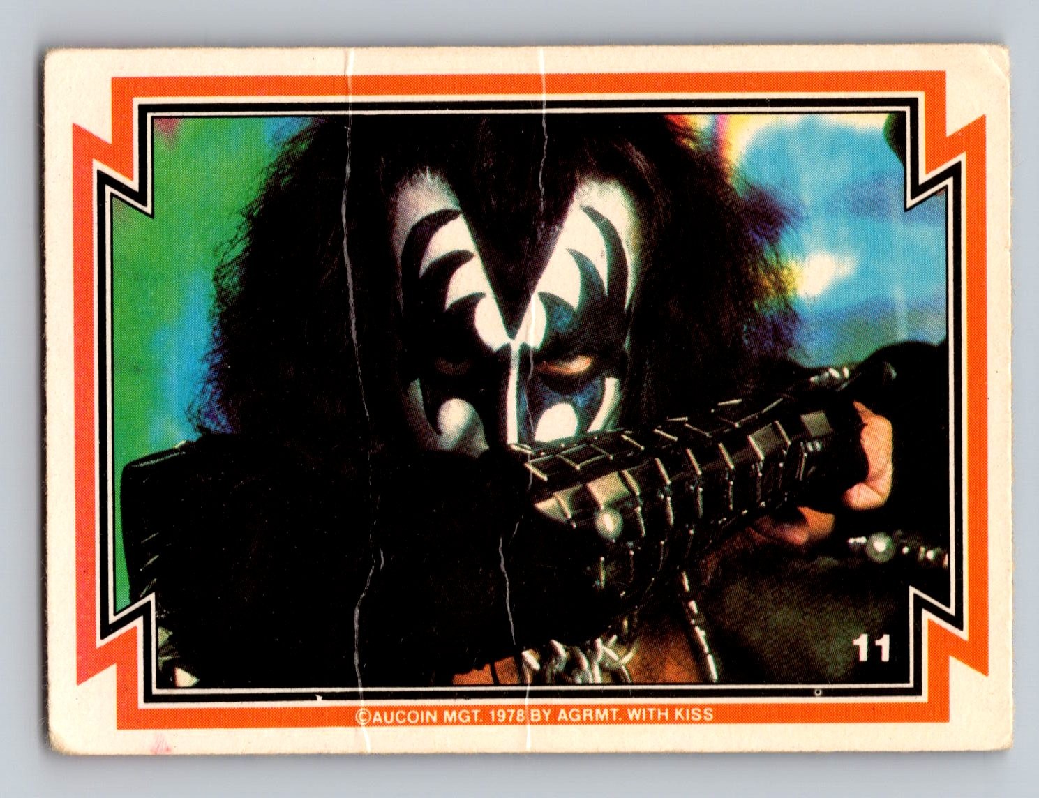 1978 KISS 1978 Donruss Bacia il demone #11 [c47]