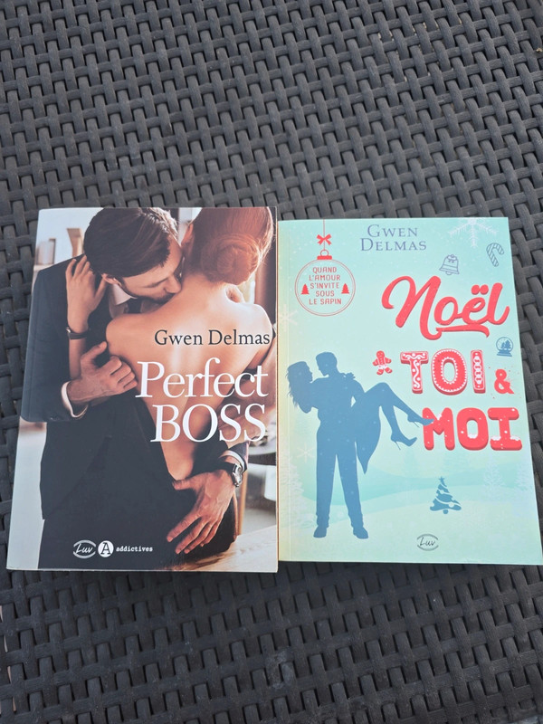 Lot de 2 livres de Gwen Delmas