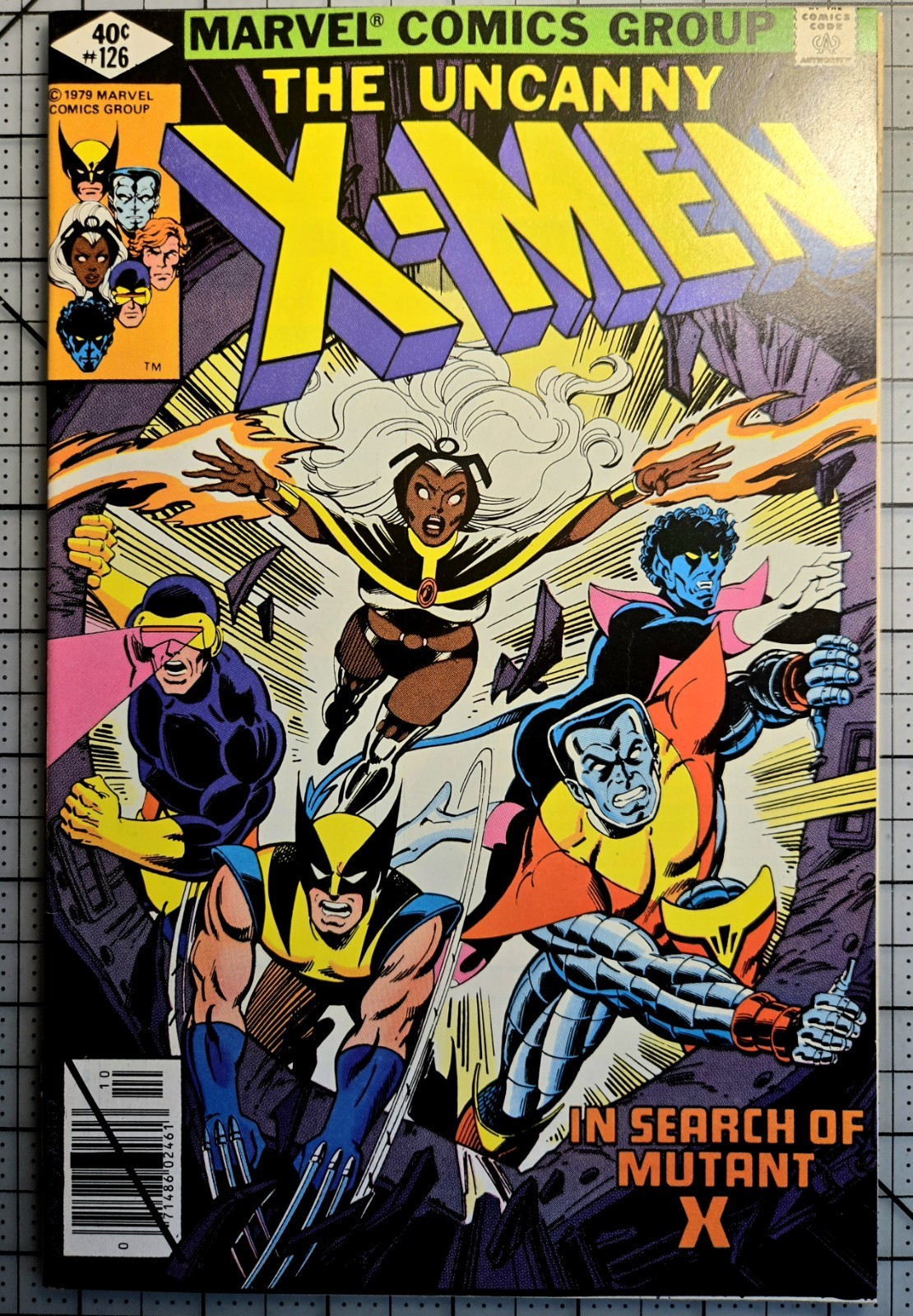 UNCANNY X-MEN #126 (1979) pressato e pulito 