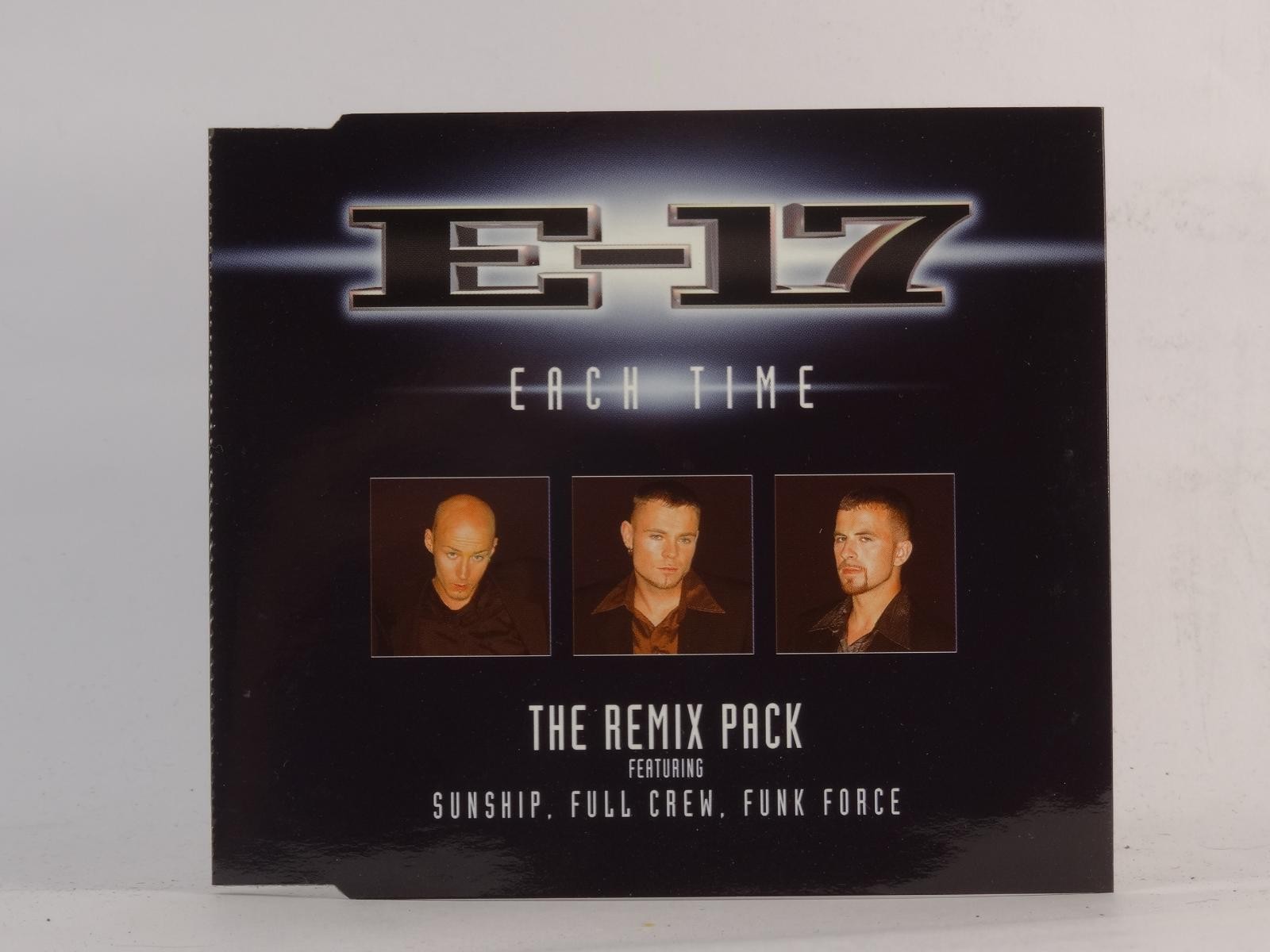 E-17 EACH TIME (H20) 4 Track CD Single plus Picture Sleeve TELSTAR