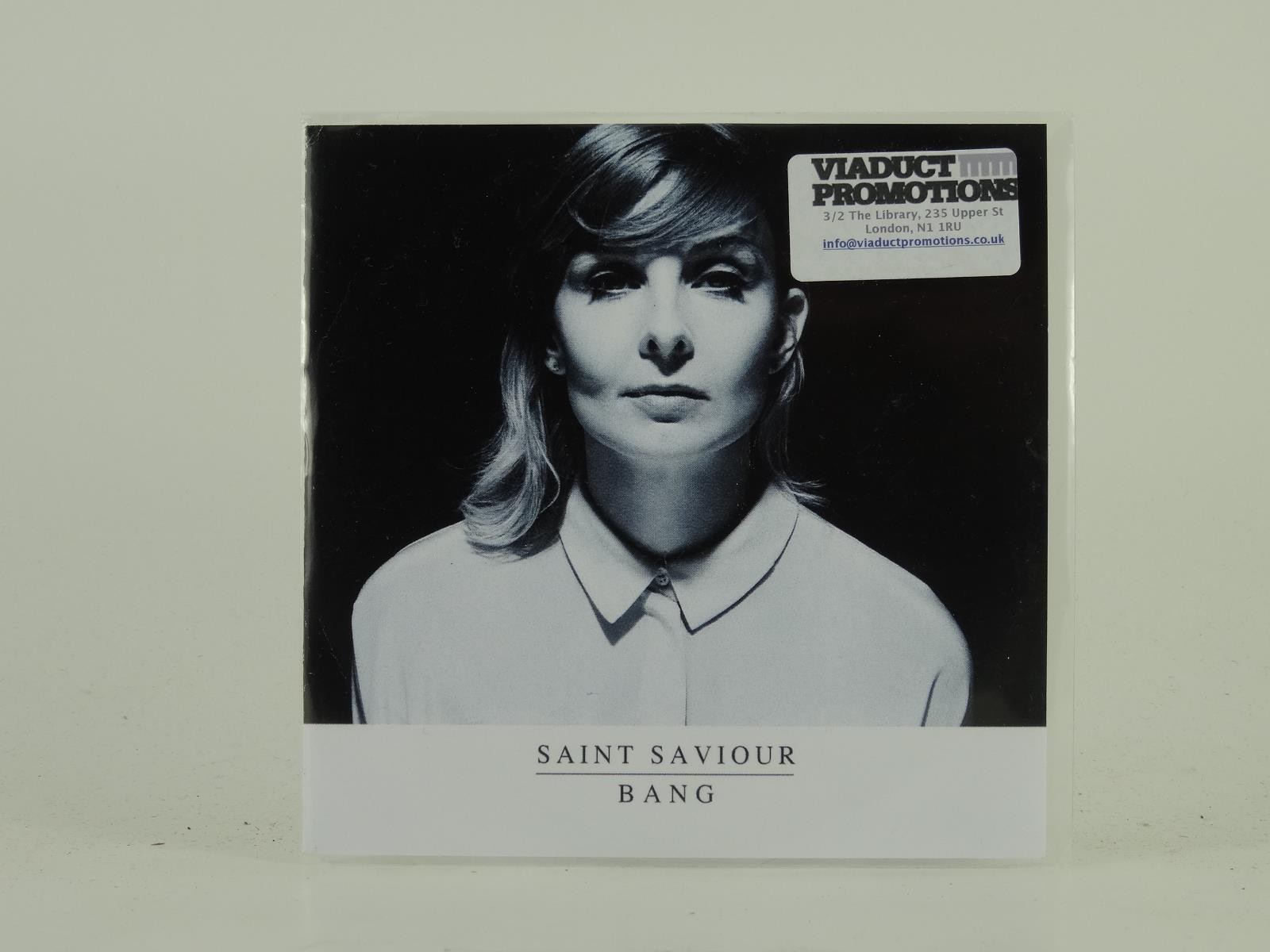 SAINT SAVIOUR BANG (D15) 1 Track Promo CD Single plus Picture Sleeve SAINT SAVIO