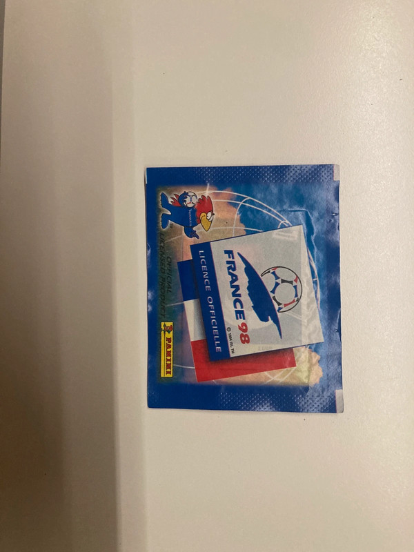 FIFA World Cup 1998 football sealed Pack sticker Panini