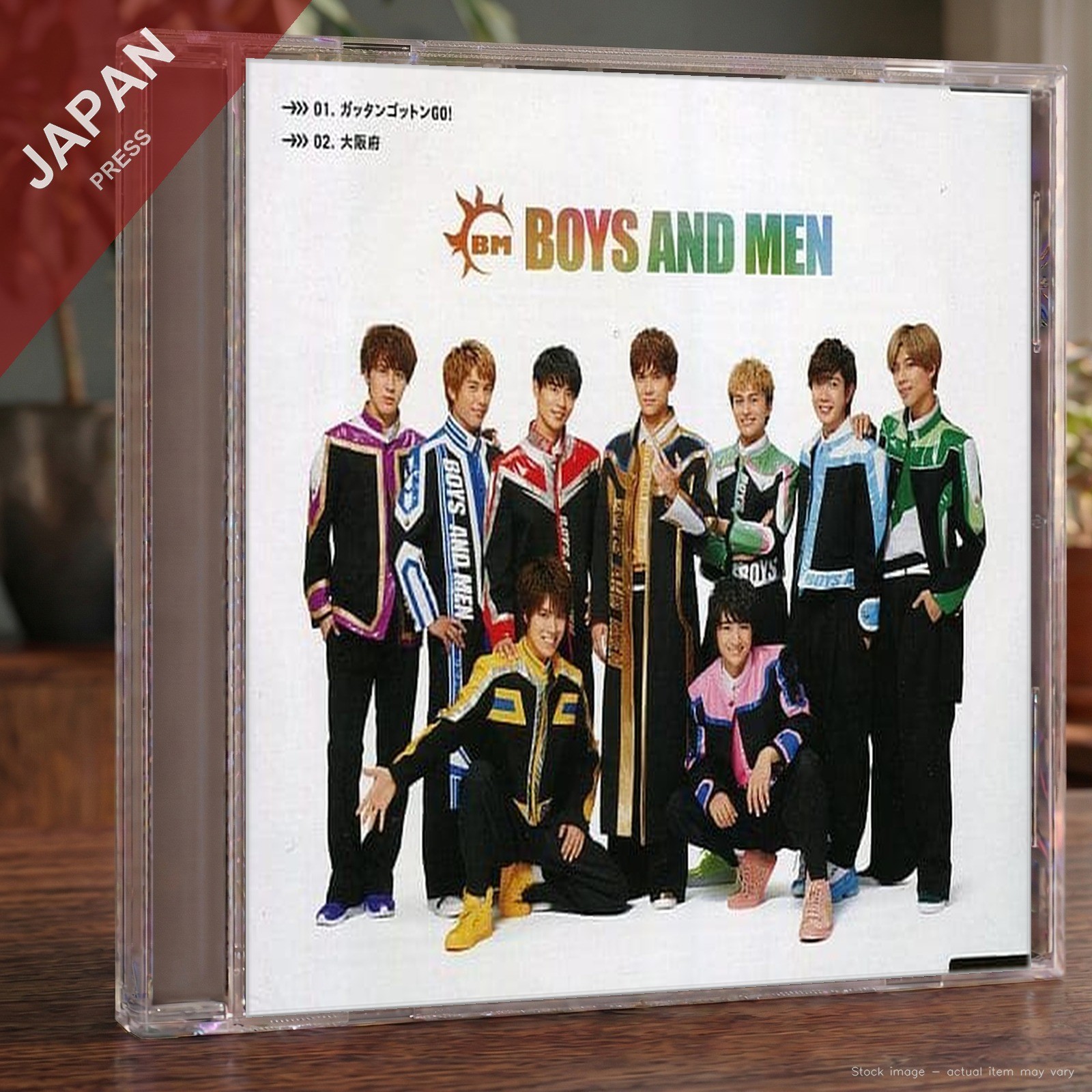 BOYS AND MEN - ガッタンゴットンGO![ピクチャーレーベル][YanKee5盤] CD Japan Import Anime