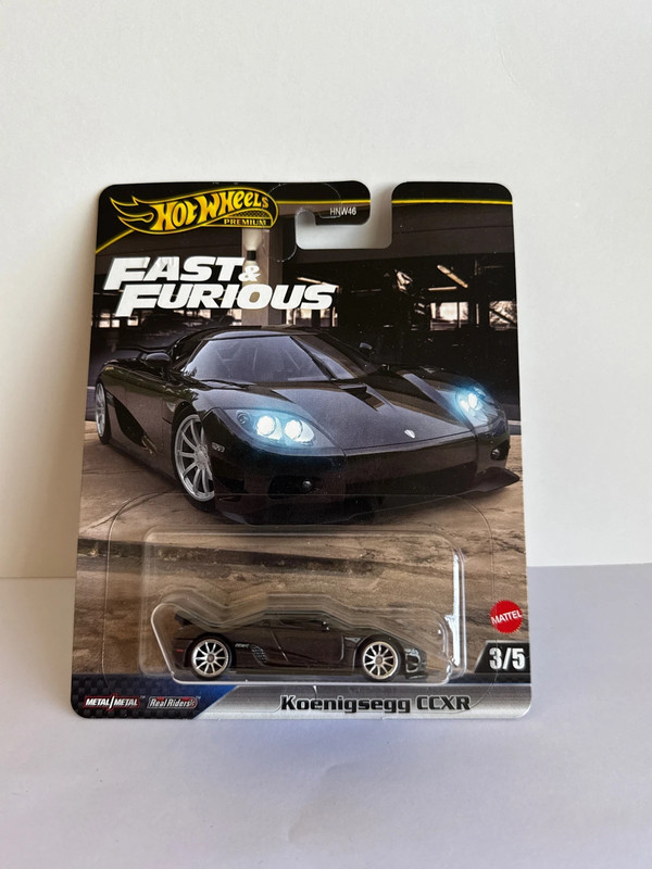 Koenigsegg CCXR Hot Wheels premium Fast & Furious