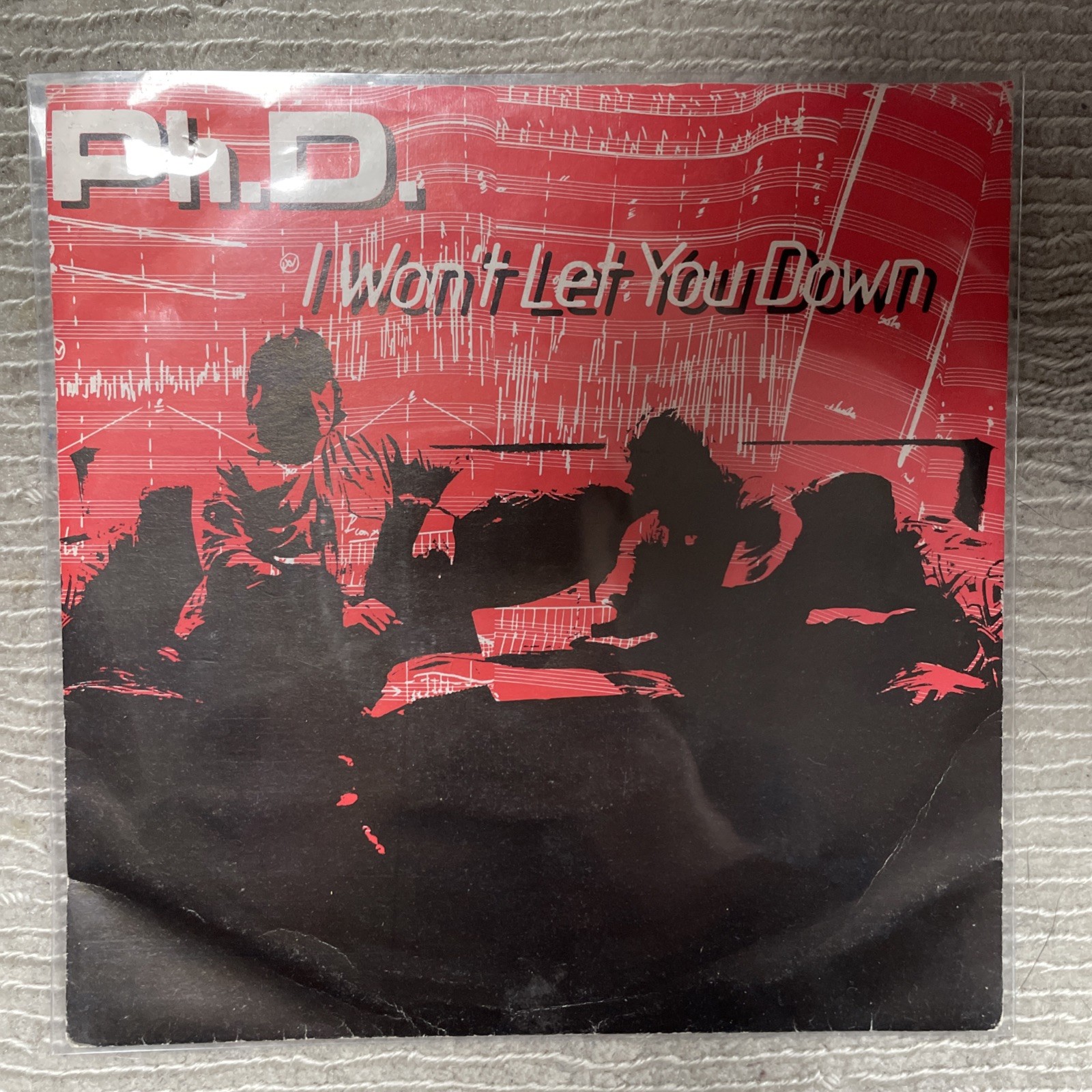 Ph.D - I Won't Let You Down/Hideaway Vinyl, 7", 45 RPM, Stereo, Italy