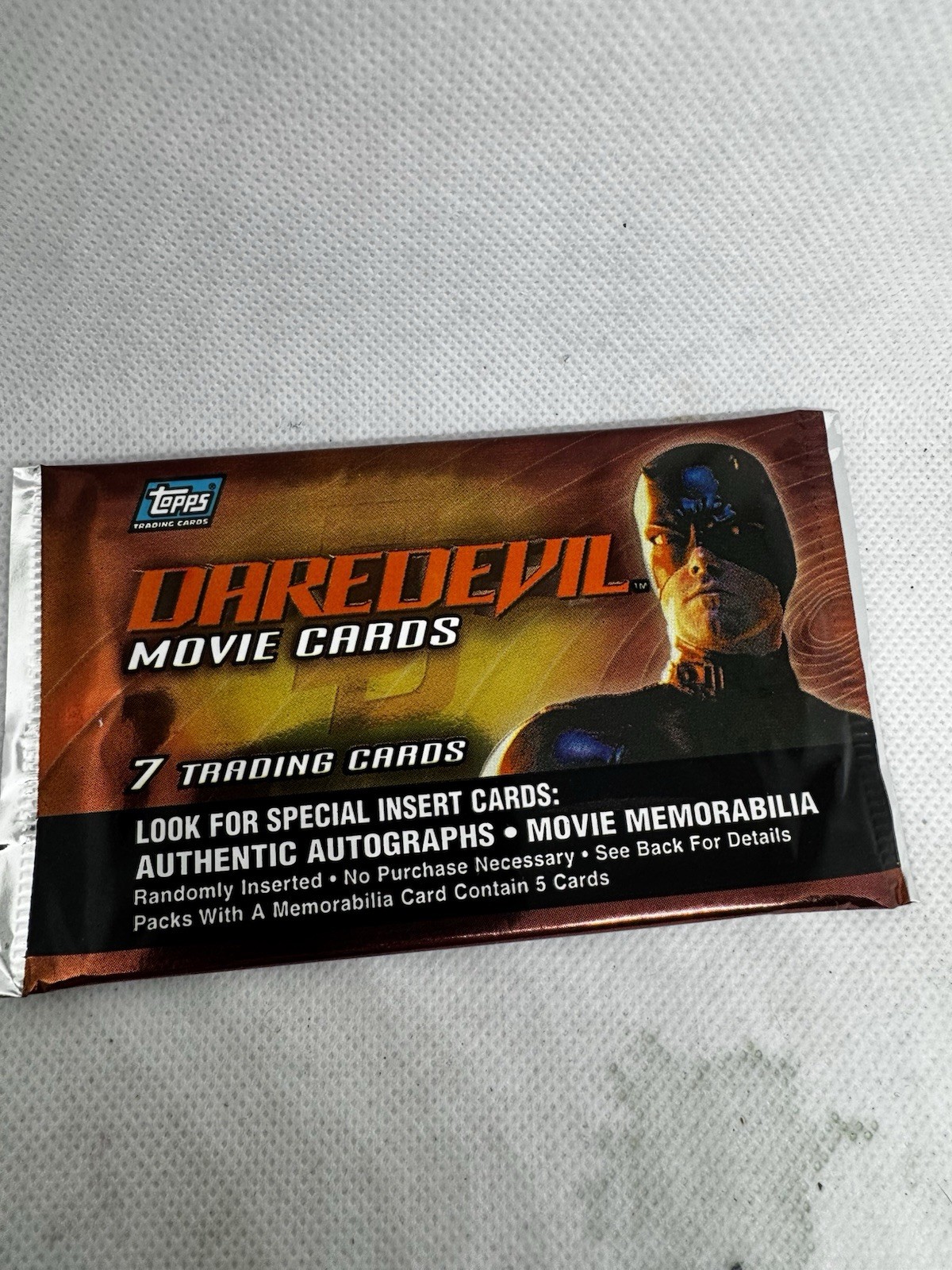 Topps Daredevil Movie Cards Sealed Pack 7 Cards Insert 2003 English