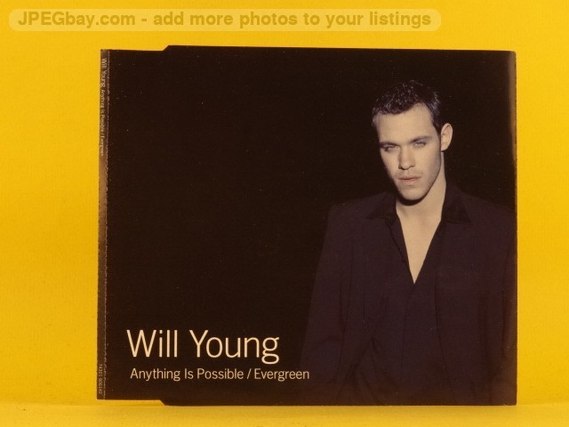Will Young Anything Is Possible / Evergreen (L78) 2 Track CD Single including Pi