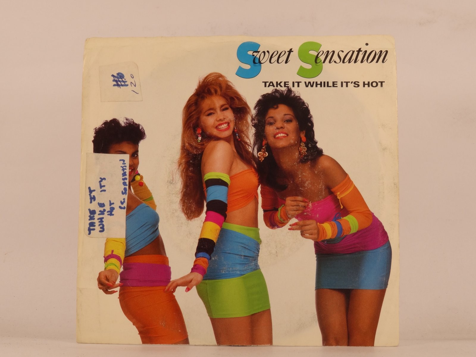 SWEET SENSATION TAKE IT WHILE IT'S HOT (125) 2 Track 7" Single including Picture
