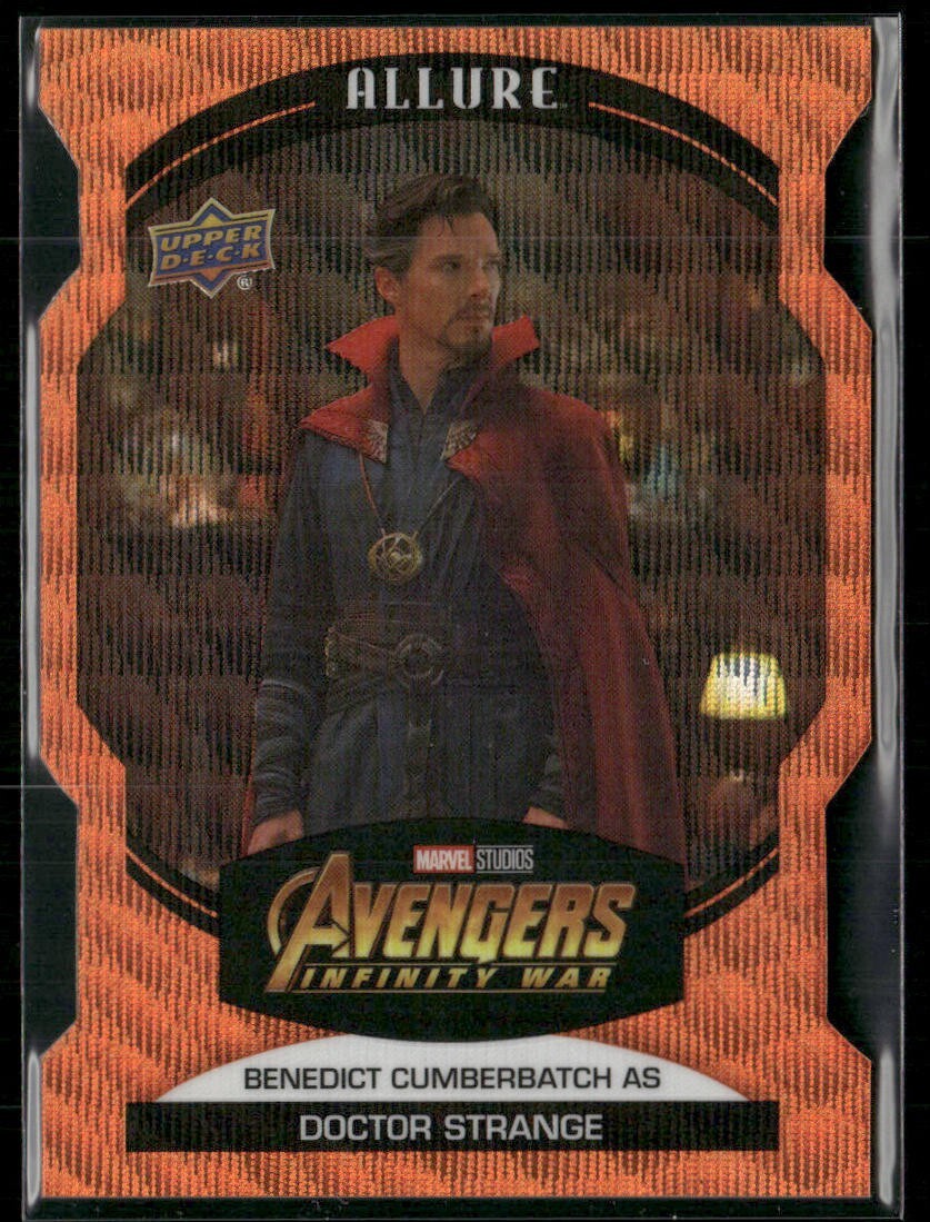 2022 UD Marvel Allure Orange Slice Die Cut #77 - Benedict Cumberbatch Dr Strange