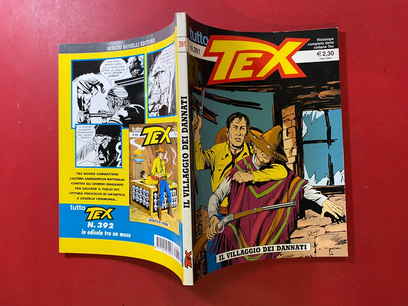 TUTTO TEX n. 391 IL VILLAGGIO DEI DANNATI Ed. Sergio Bonelli (2003) Fumetto OTT