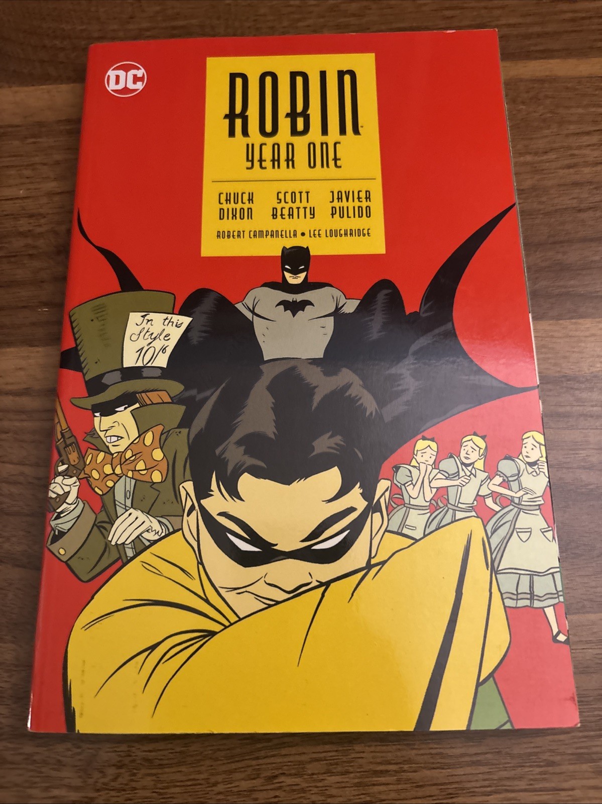 ROBIN YEAR ONE TPB DC COMICS SECONDA STAMPA 2024 RARISSIMO FUORI PRODUZIONE