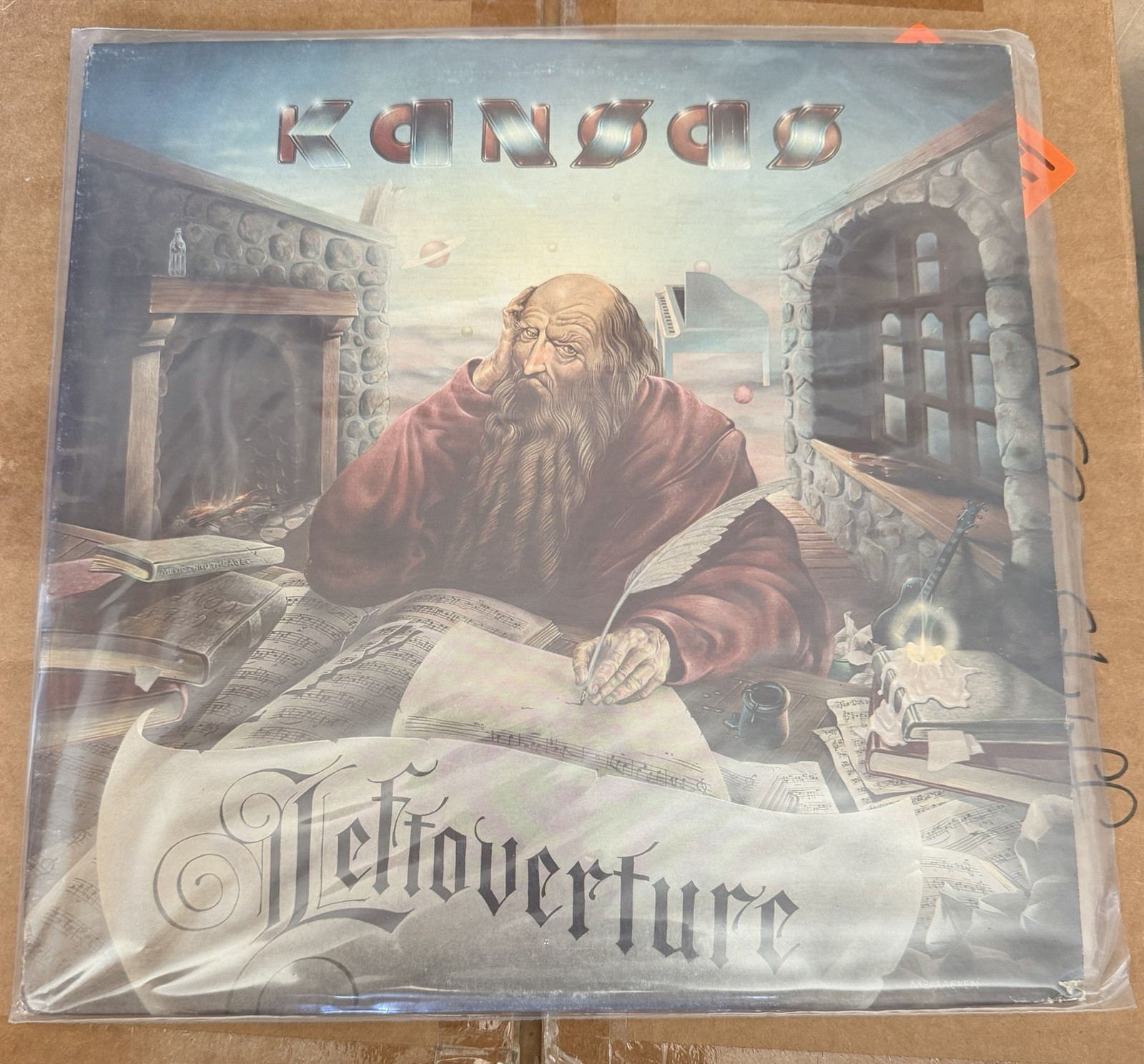 Kansas Leftoverture 1976 Vinyl LP Record Album