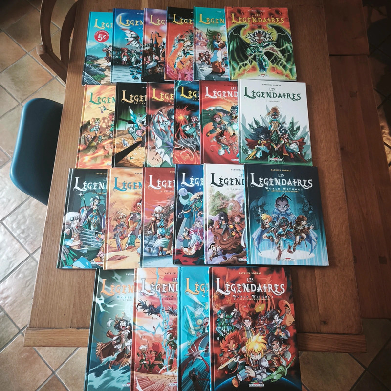 Les légendaires du 1 au 23
