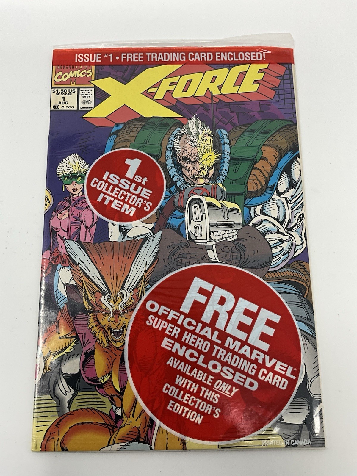 X-Force #1 Marvel Comics 1991, SIGILLATO con carta collezionabile X-Force