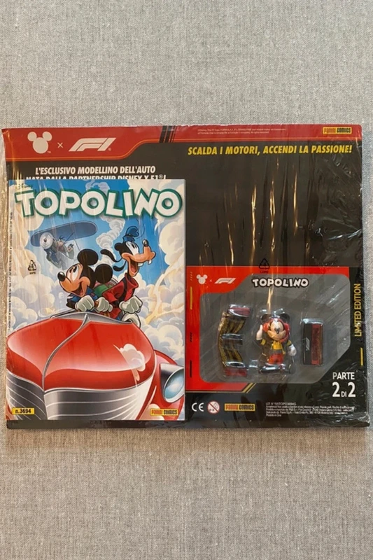 topolino n.3694 con modellino topolino team manager