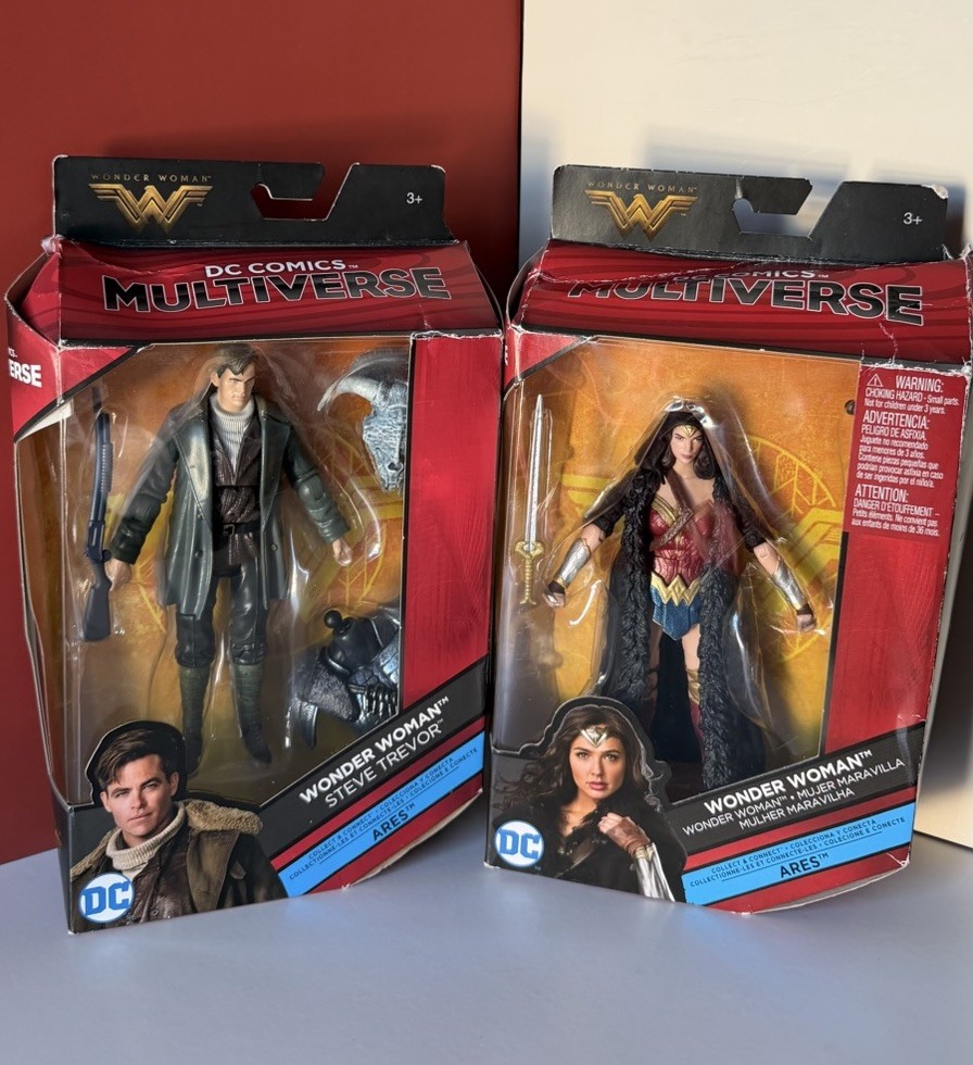 DC Comics Multiverse ~ Wonder Woman e Steve Trevor (action figure)