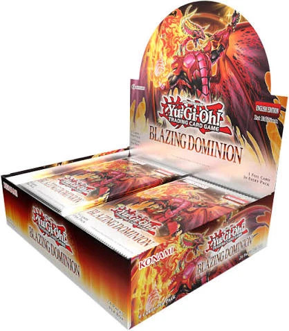 Blazing Dominion Booster Box! ITA 24 Booster Pack Sealed!
