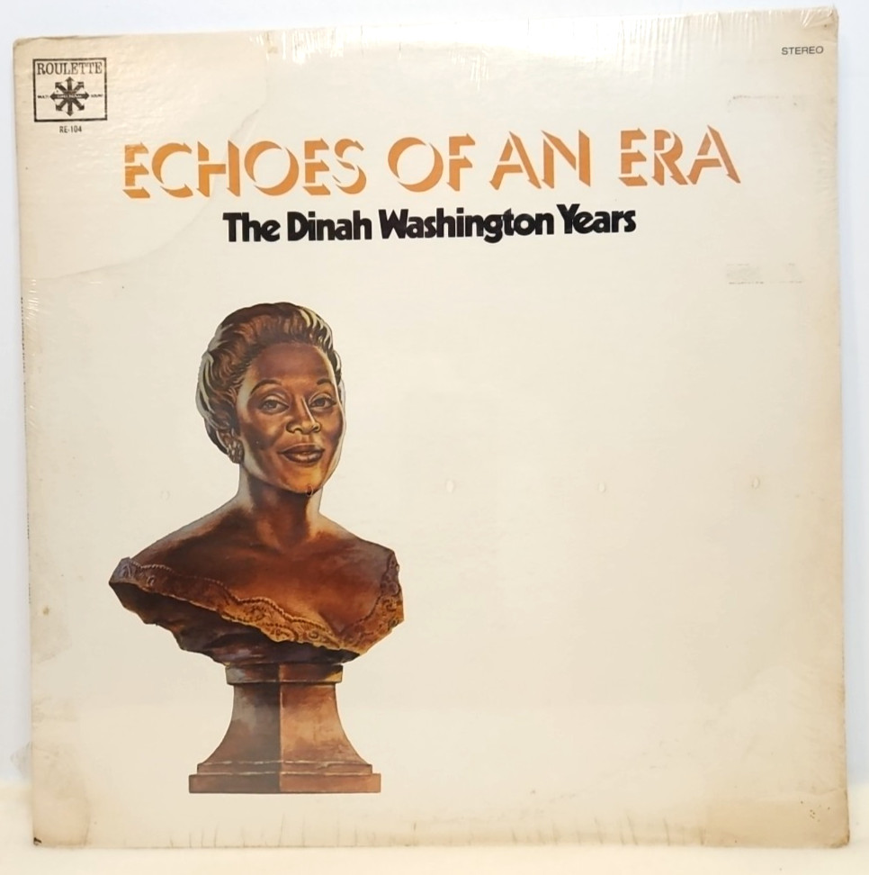 Dinah Washington–Echoes Of An Era-1971 Roulette Jazz Double Vinyl LP VTG SEALED