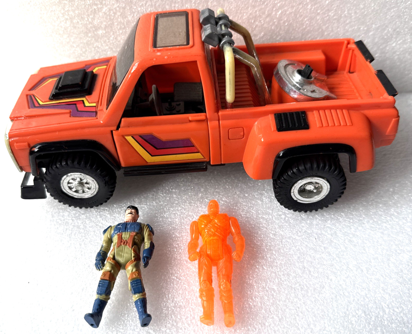 Kenner M.A.S.K. anni 80 - Lopez (Firefly), Trakker (Skybolt) clone e petardo