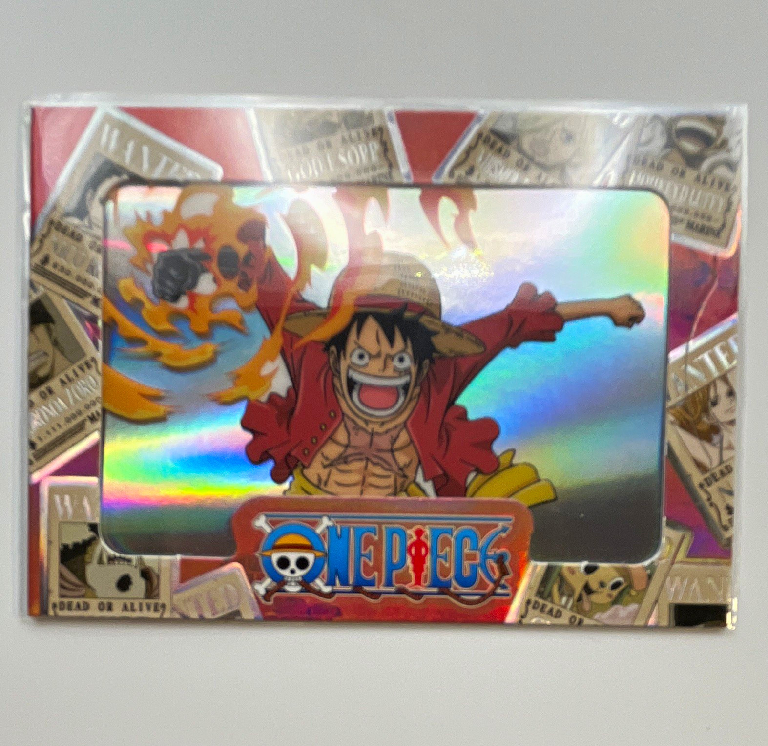 Toei Animation 2024 One Piece CYBERCEL Monkey D. Luffy OPN-01-221 Super Rare