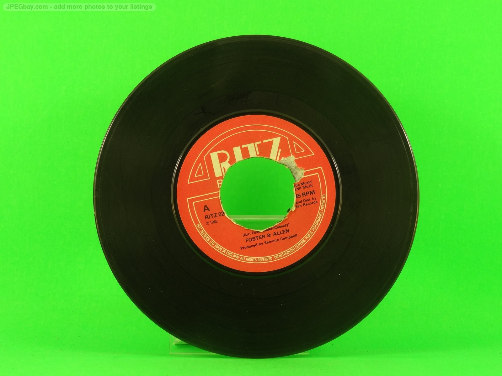 FOSTER & ALLEN MAGGIE (3) (137) 7" RITZ