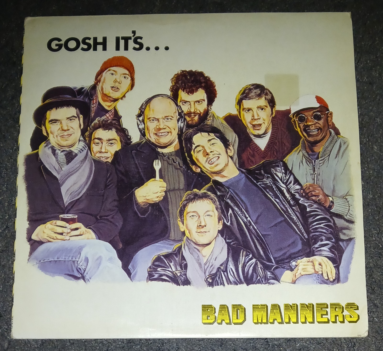 BAD MANNERS - Gosh It's ... -  12" Vinyl Album With Poster