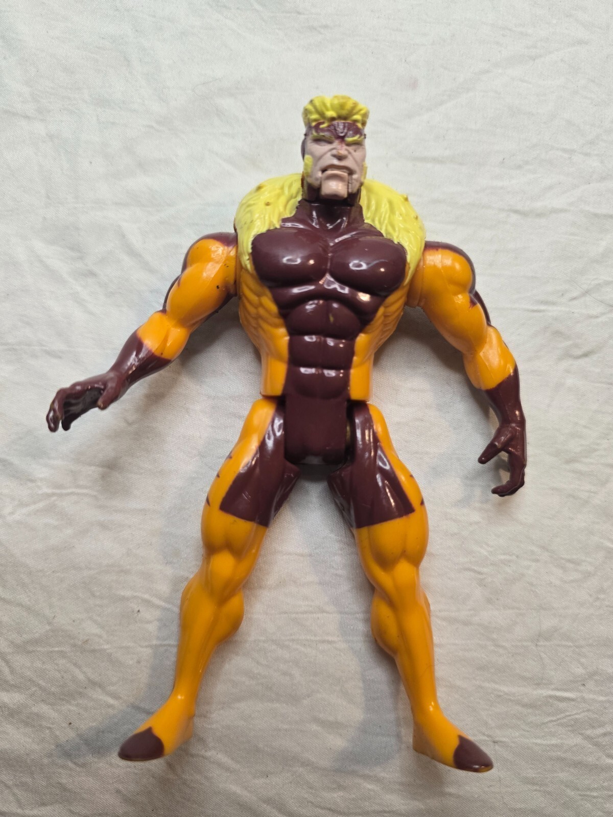 Uncanny X-Men 1993 Modellino Sabertooth Toy Biz Marvel 5"