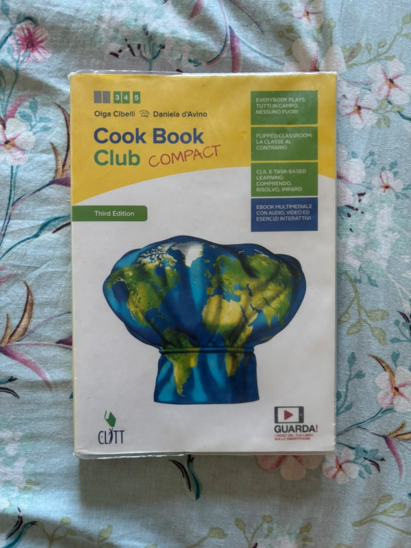 Libro scolastico inglese "Cook Book Club Compact"