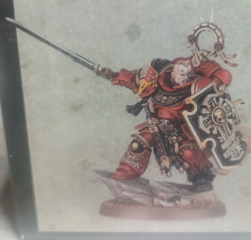 Warhammer 40k armageddon space marine ( capitaine )