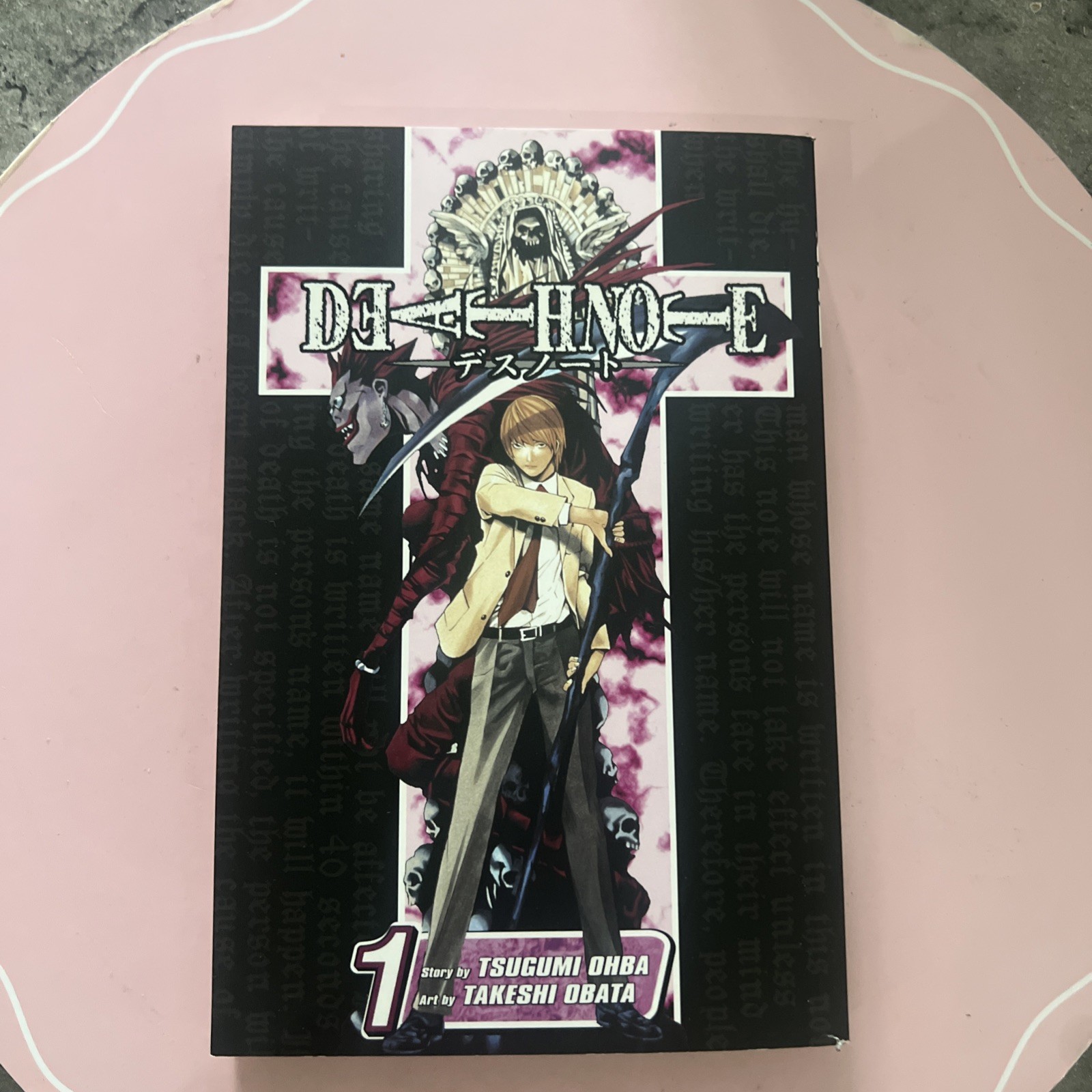 Death Note Vol. 1 English Manga Tsugumi Ohba Takeshi Obata Shonen Jump VIZ Media
