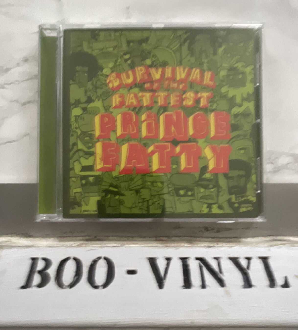 Prince Fatty Survival Of The Fattest - Reggae CD Album NM