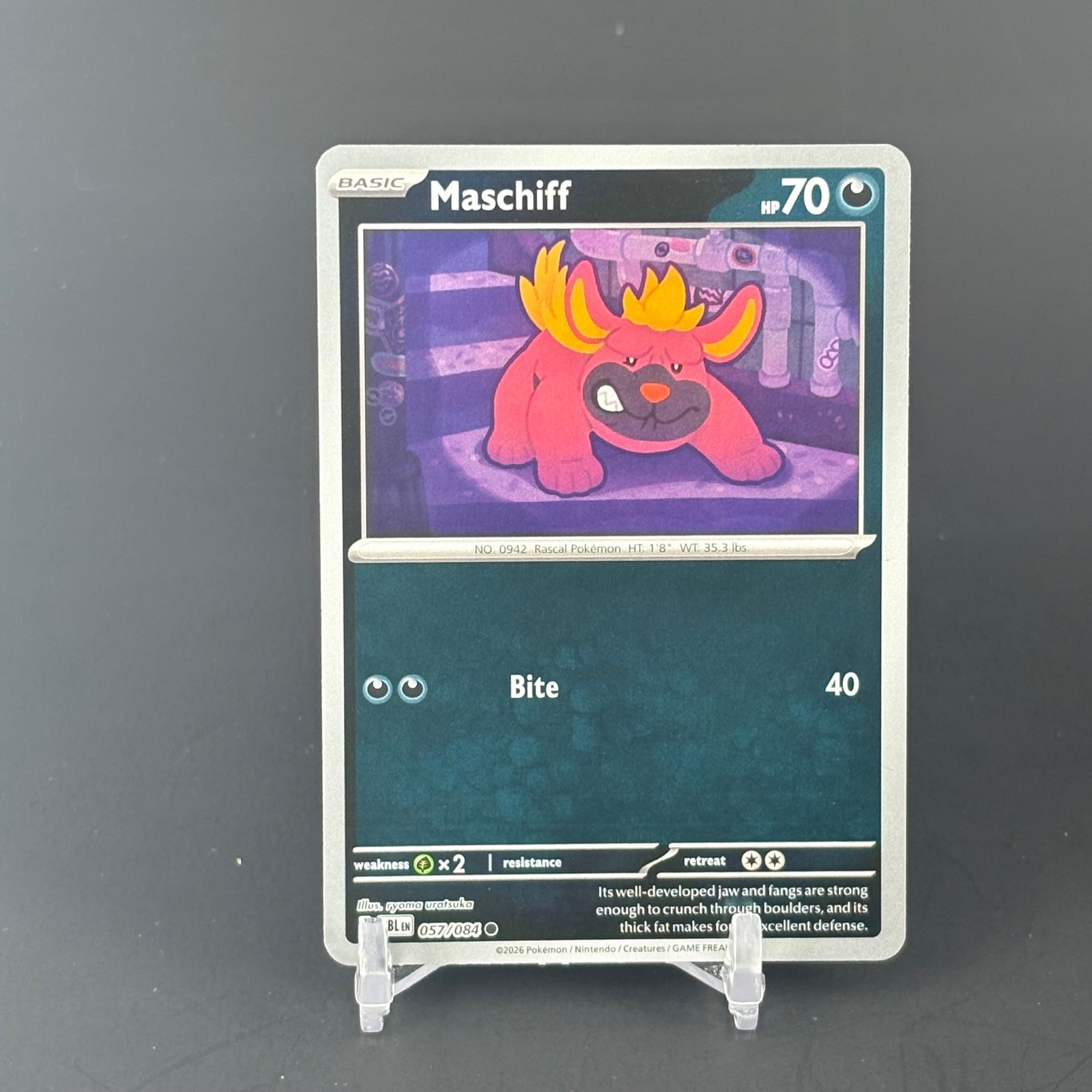 ME05: Pitch Black #057/084 Maschiff