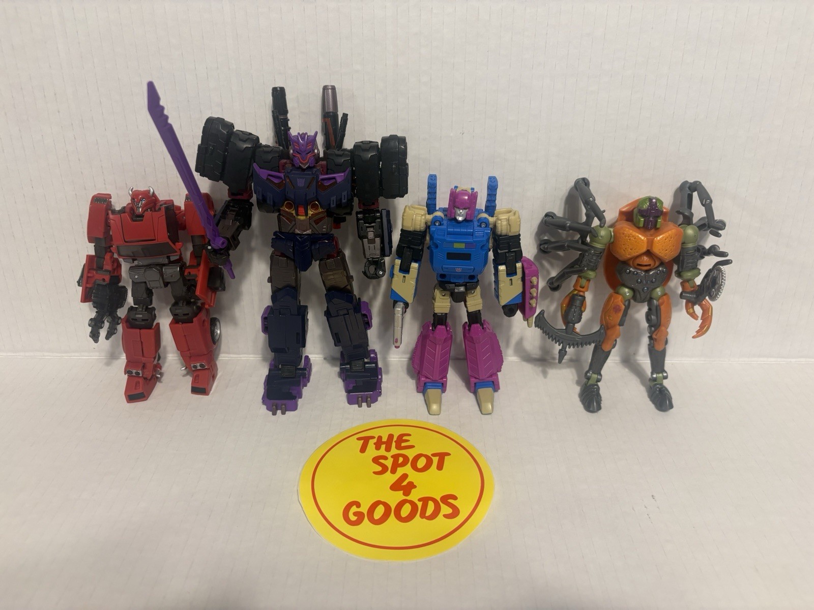 Hasbro Transformers Legacy United Tarn 4-Pack Target Exclusive 2024 Used