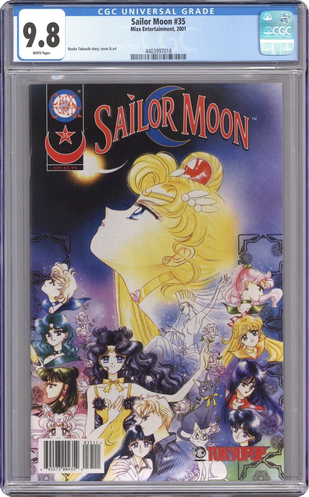 Sailor Moon #35 CGC 9.8 2001 4403997018