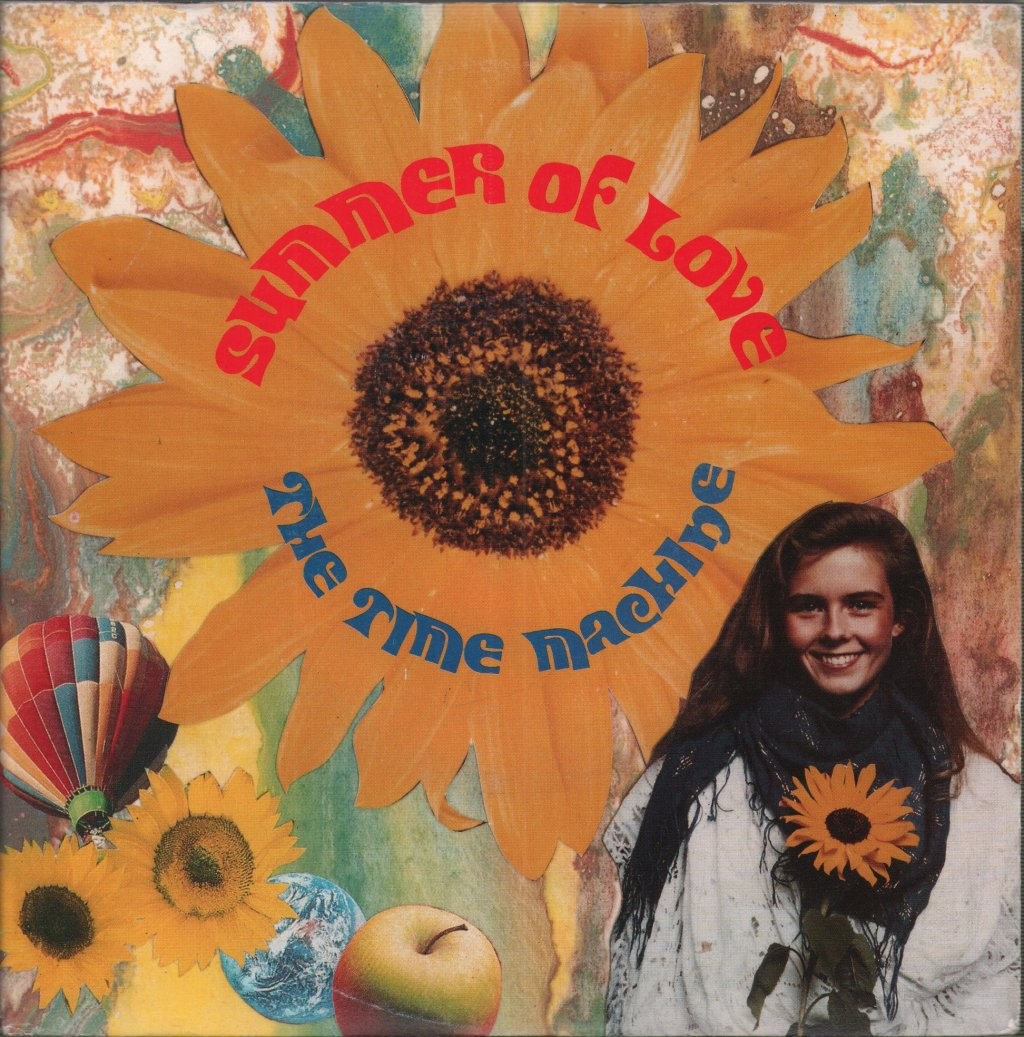 Time Machine Summer Of Love 7" Vinyl UK Bam Caruso B/W Another Scene Pic Sleeve