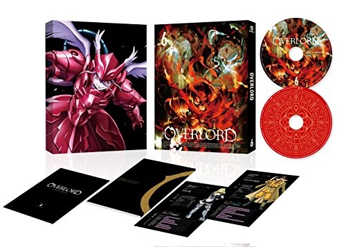 Overlord Over Lord Vol.6 Edizione Limitata Blu-ray Soundtrack CD B... forma libro JP