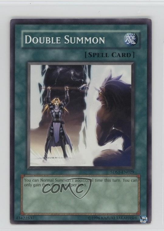 Starter Deck Doppia Evocazione Illimitata YuGiOh 5D #5DS1-EN029 2008