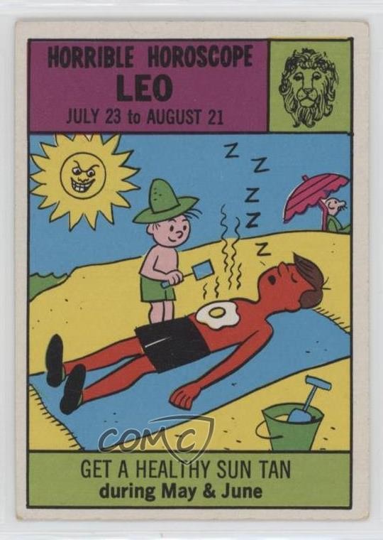 1972 Philadelphia Horrible Horoscope School Life for Leo #35 14pi