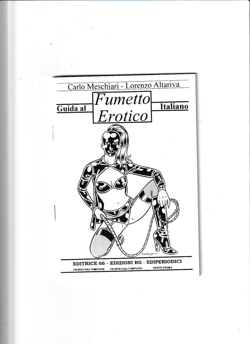guida al fumetto erotico italiano 1 e 2 cronologia completa dal 1970 al 1990