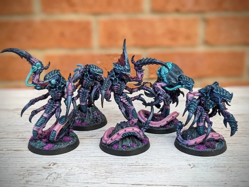 Hyperadapted Raveners Tyranids