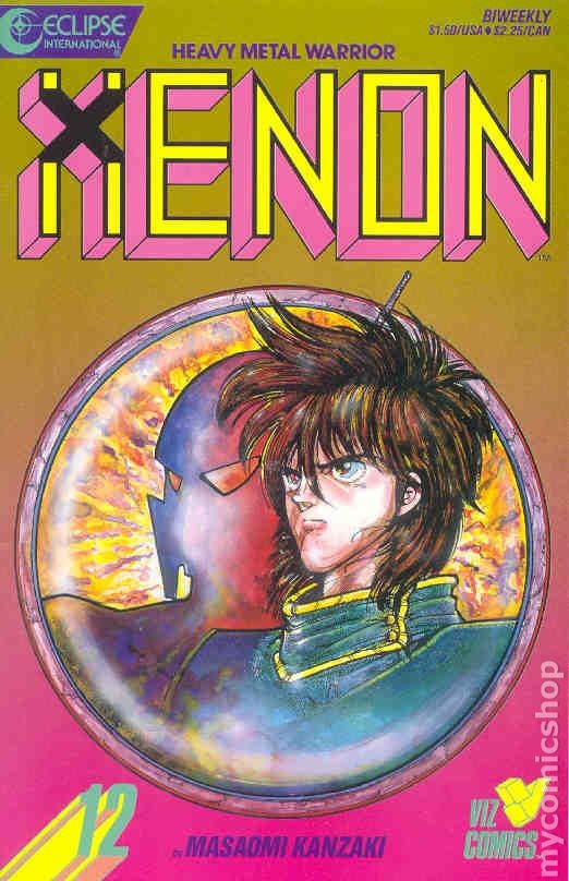 Xenon #12 FN/VF 7.0 1988 Immagine Stock