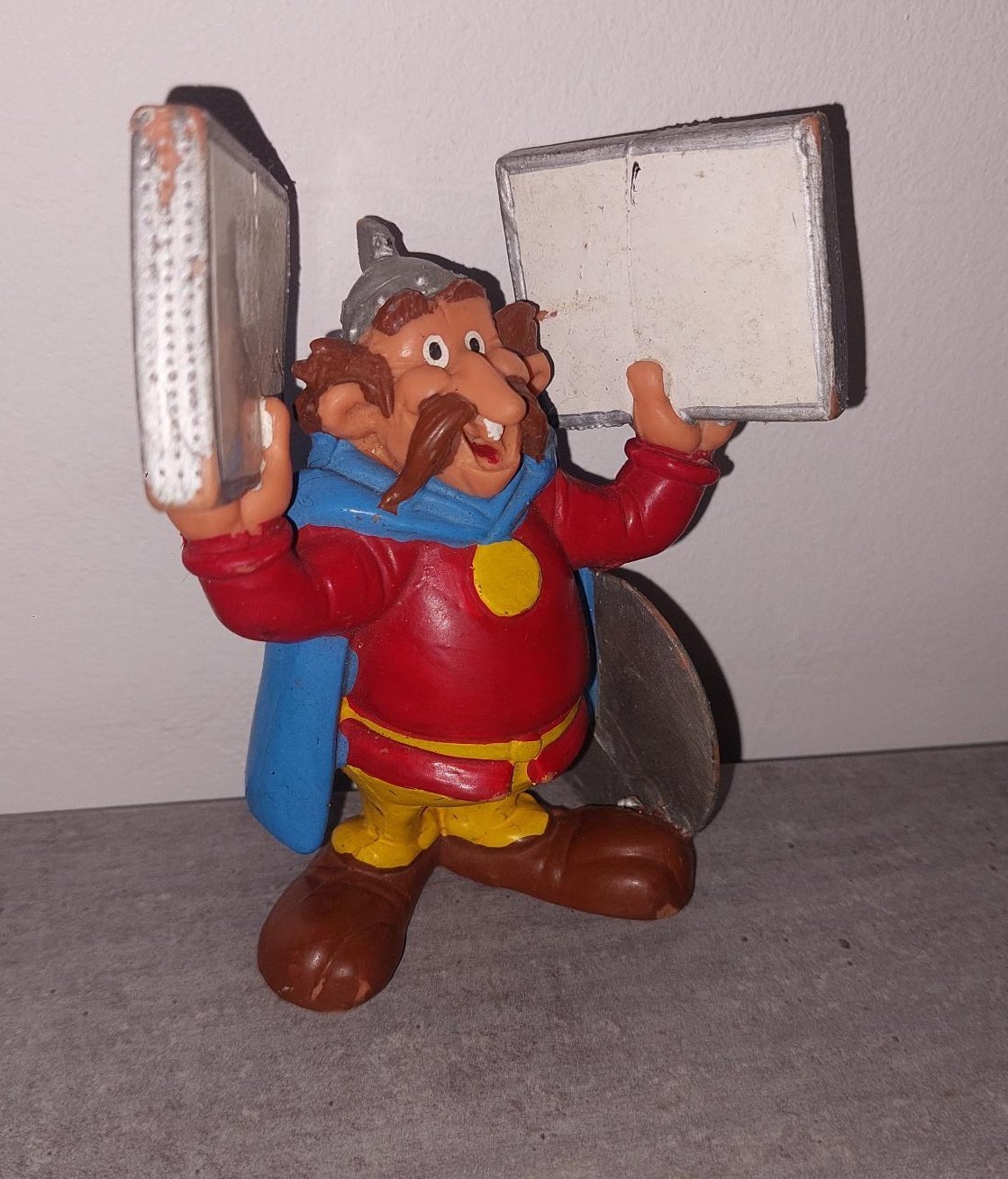 Bd/ Asterix / Rare ALPHACOUSTIC rouge Eurocoustic Ecomax 1979 ASTERIX