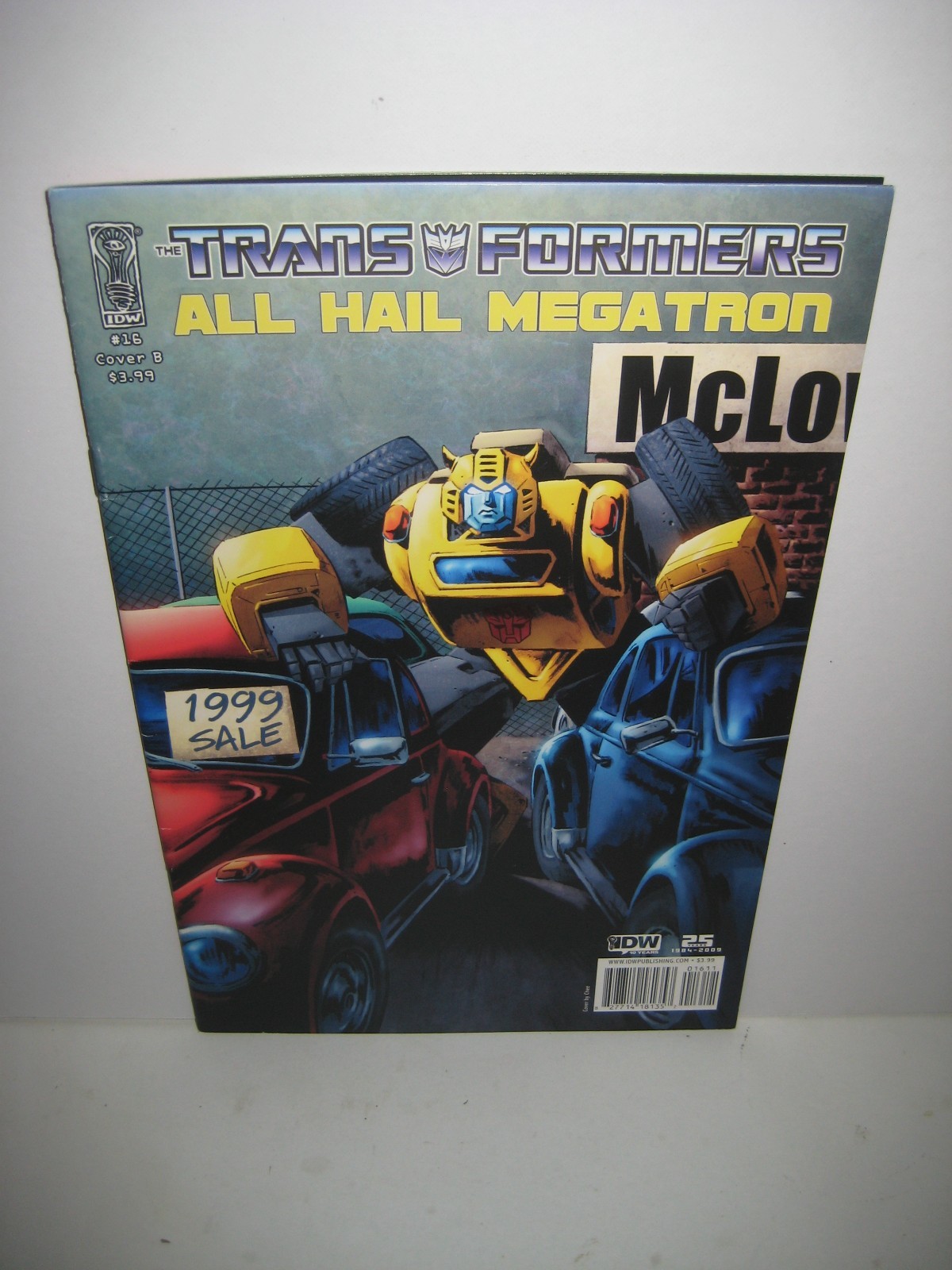 Transformers All Hail Megatron #16 copertina B (IDW Comics, 2009)