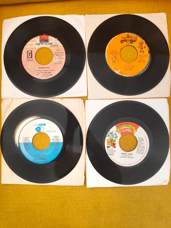 4 x reggae 7 " singles
