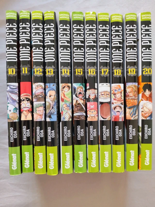 Lot de 11 livres One Piece neuf avec étiquette
