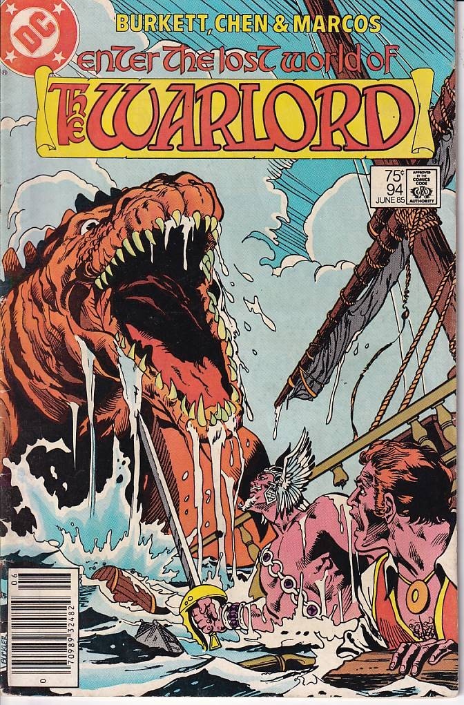 43362: DC COMICS THE WARLORD #94 Fine Grade