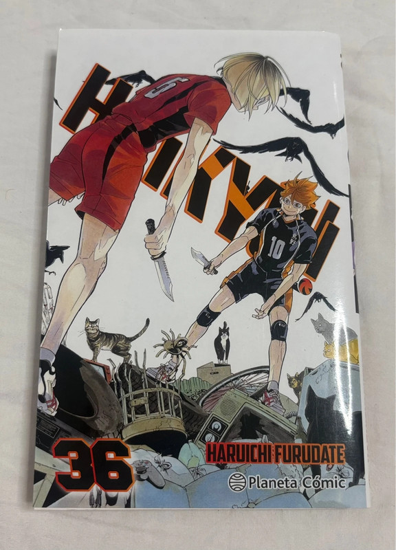 clave: "Manga Haikyuu nº 36 - Planeta Cómic